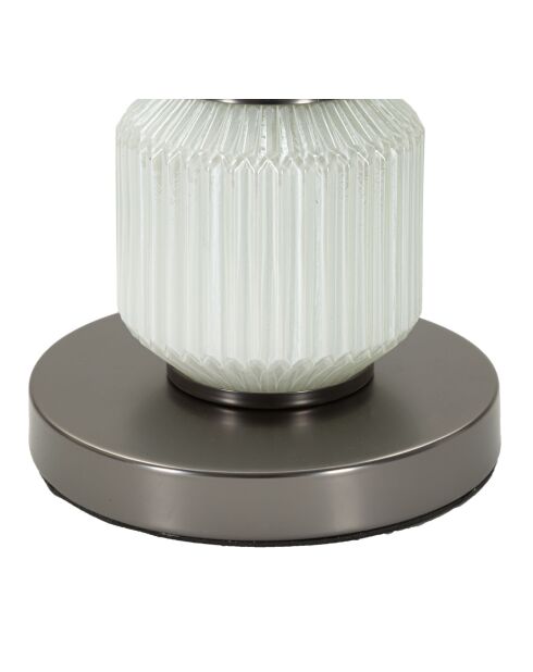 Lampe de table Lumine Trois blanc/gris - 32,5x57 cm