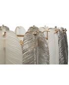 Lustre Feuilles gris - 60x40-87 cm