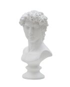 Sculpture Romaine blanche - 21,5x14,5x34 cm