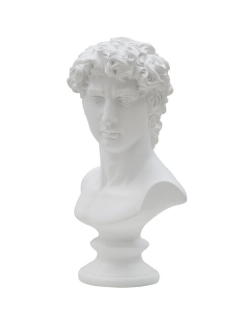 Sculpture Romaine blanche - 21,5x14,5x34 cm