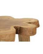 Mesita Bintang de teca marrón - 50x47x50 cm