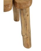 Mesita Bintang de teca marrón - 50x47x50 cm