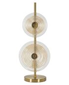 Lampe de table Venise dorée - 25x63 cm