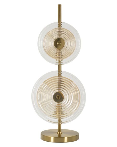 Lampe de table Venise dorée - 25x63 cm
