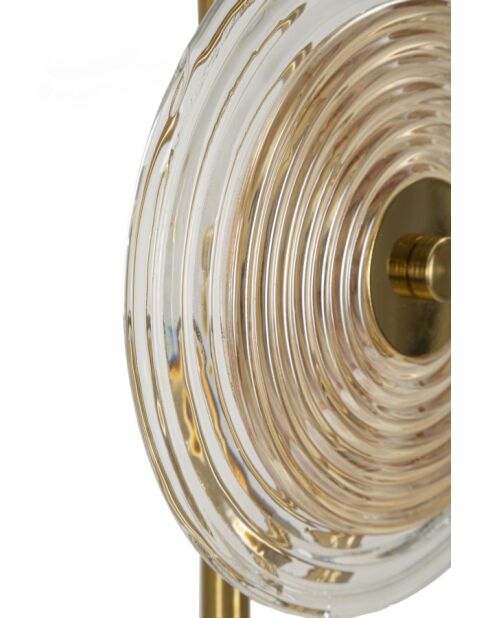 Lampe de table Venise dorée - 25x63 cm