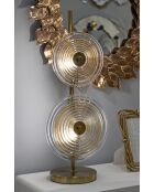 Lampe de table Venise dorée - 25x63 cm