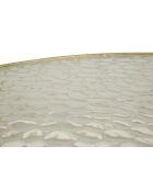 4 mesas de café Noah doradas