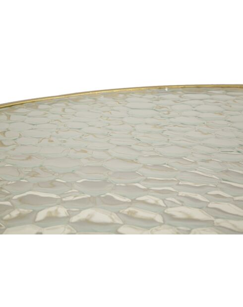 4 goldene Noah Couchtische