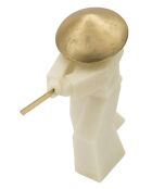 Samurai Toku Quarzy wit/goud - 34x12x30 cm