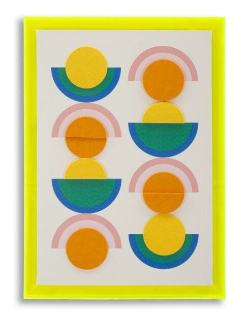 Impression sur toile Pop Art avec cadre - 50x3,3x70 cm