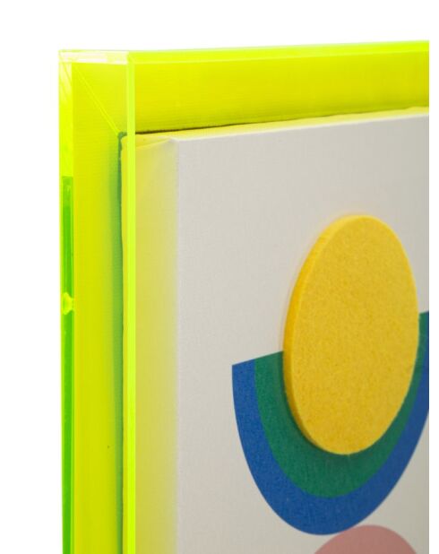 Impression sur toile Pop Art avec cadre - 50x3,3x70 cm