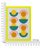 Impression sur toile Pop Art avec cadre - 50x3,3x70 cm