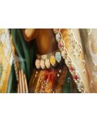 Tableau sur toile laquée Madène avec cadre - 72x4x102 cm