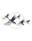 Wandpaneel aus Vogeleisen - 91x7x50 cm