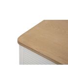 Commode Matera blanche - 78x37x80 cm