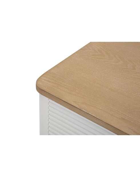 Commode Matera blanche - 78x37x80 cm