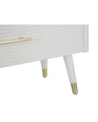 Commode Matera blanche - 78x37x80 cm