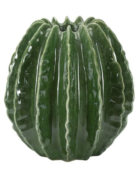 Vase Boule de Cactus vert - 23,5x24,5 cm