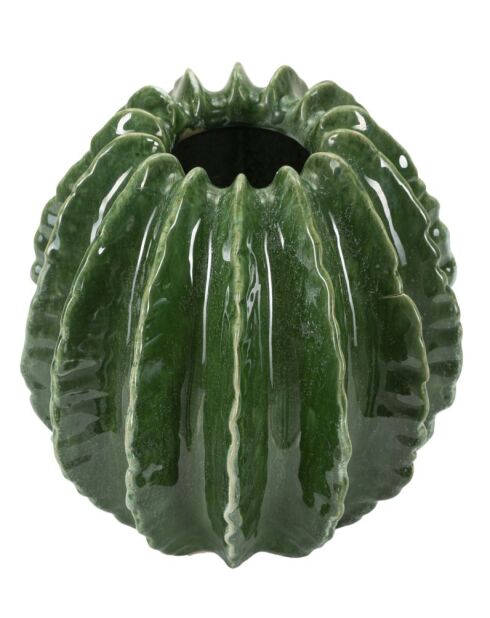 Vase Boule de Cactus vert - 23,5x24,5 cm