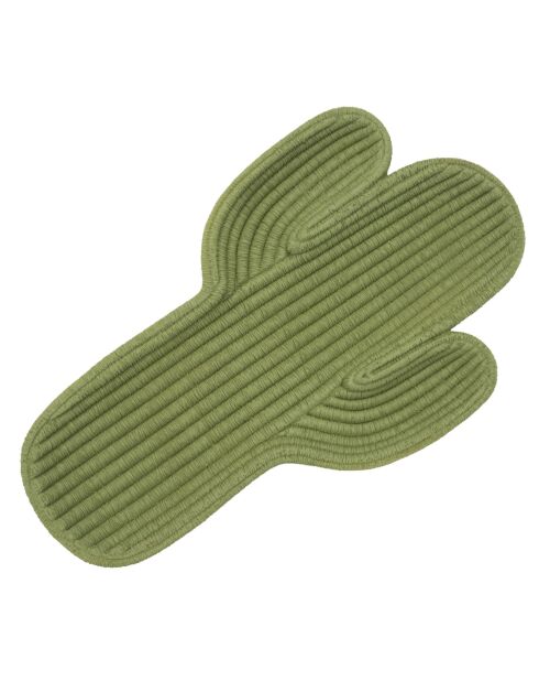 Plateau Cactus vert - 34x20x3 cm