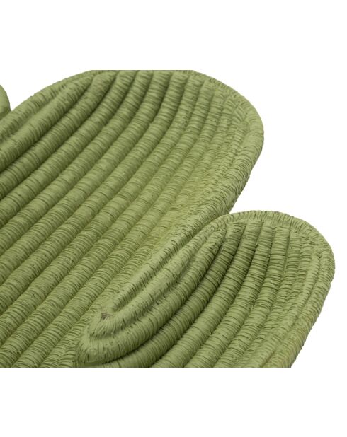 Plateau Cactus vert - 34x20x3 cm