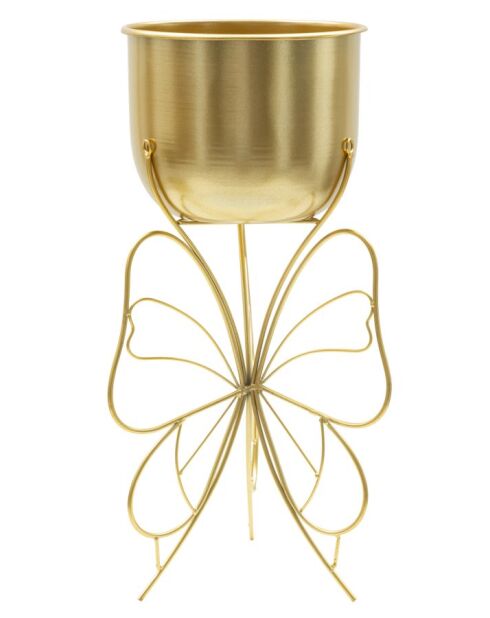 Soporte para ollas dorado Farfy - 22x45 cm