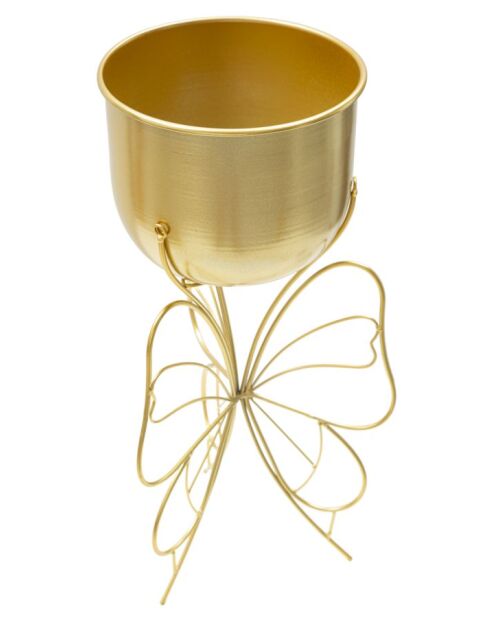 Soporte para ollas dorado Farfy - 22x45 cm