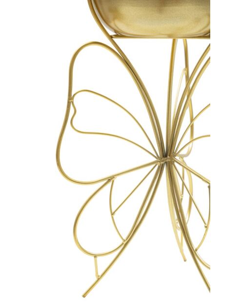 Soporte para ollas dorado Farfy - 22x45 cm