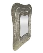 Specchio da parete Aury Square Silver - 74x7x79 cm