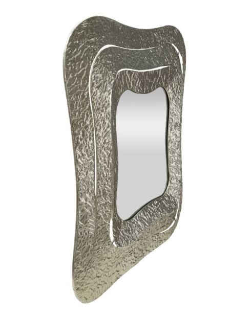 Specchio da parete Aury Square Silver - 74x7x79 cm