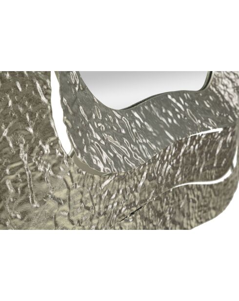 Specchio da parete Aury Square Silver - 74x7x79 cm