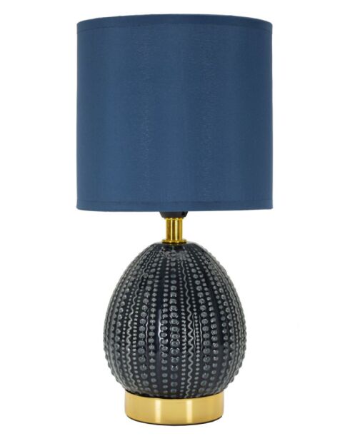 Lampe de table Flavi Bleue - 15x30,5 cm