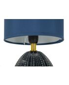 Lampe de table Flavi Bleue - 15x30,5 cm