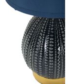 Lampe de table Flavi Bleue - 15x30,5 cm