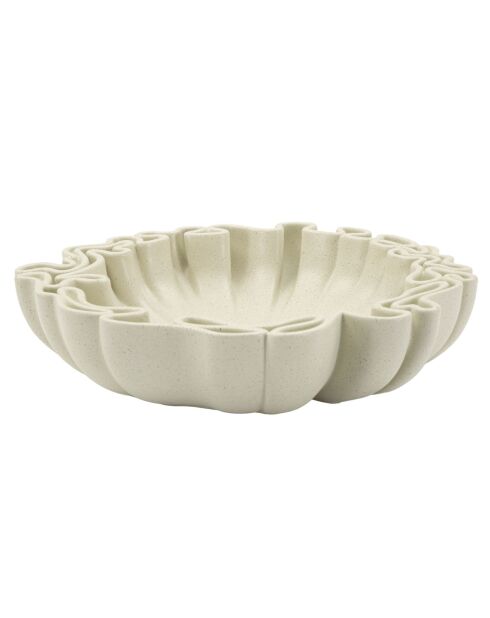 Plateau Stons crème - 30,5x29x7,5 cm