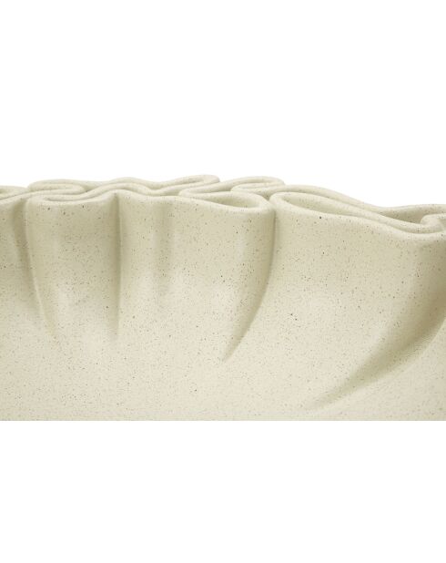 Plateau Stons crème - 30,5x29x7,5 cm