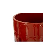 3 rote Archy Topflappen