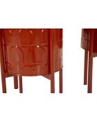 3 rote Archy Topflappen