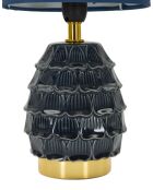 Lampe de table Badside Pigny Bleue - 15x30,5 cm