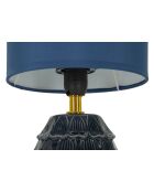 Lampe de table Badside Pigny Bleue - 15x30,5 cm