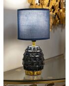 Lampe de table Badside Pigny Bleue - 15x30,5 cm