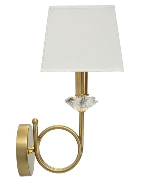 Applique Murale Salzburg dorée - 18x24x40 cm