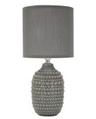 Lampe de table Côté grise - 15x30,5 cm