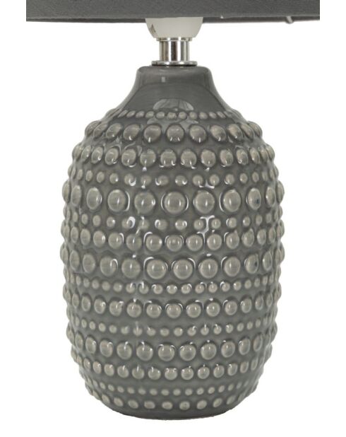 Lampe de table Côté grise - 15x30,5 cm
