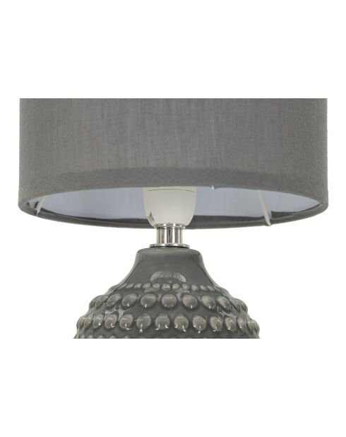Lampe de table Côté grise - 15x30,5 cm