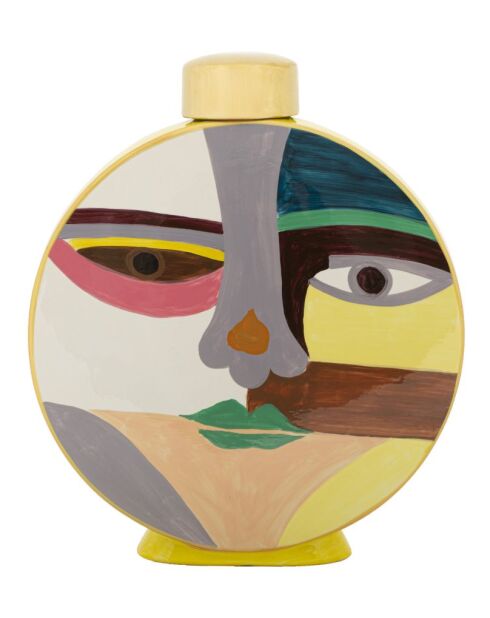 Vase Piccassy multicolore - 28x9X33 cm