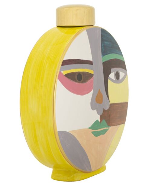 Vase Piccassy multicolore - 28x9X33 cm