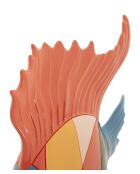 Pesce Rubic multicolor - 28x8x25 cm