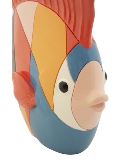 Rúbica de pescado multicolor - 28x8x25 cm