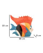 Pesce Rubic multicolor - 28x8x25 cm